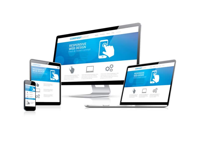 responsive websites on many platforms